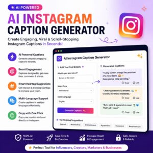 AI Instagram Caption Generator